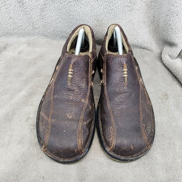 Dr Martens Shoes Mens Size 8 Brown Leather Mawgan Slip On Loafers main image 5